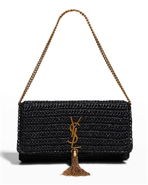 black ysl tassel bag suede|YSL kate 99 bag.